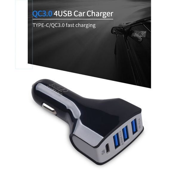 3- PD fast charge car charger