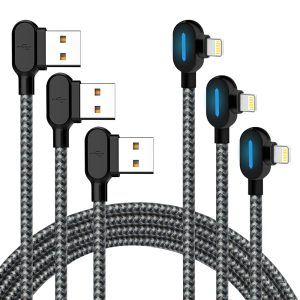 Angle LED Lightning Cable