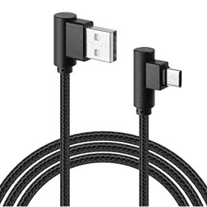 90 Degree Braided USB C Cable