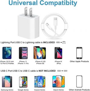 iphone fast charger 20W