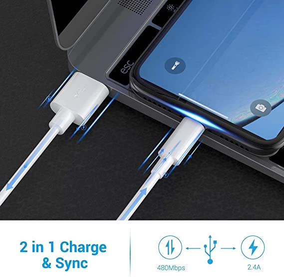 Iphone lightning charging cable type