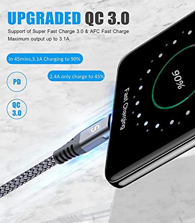 Usb-c cable QC 3.0 fast charge