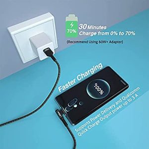 USB Type C Cables of 2022 PD Fast Charge Nylon Braided