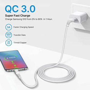 USB Type C Cable 3A Fast Charging Nylon Braided