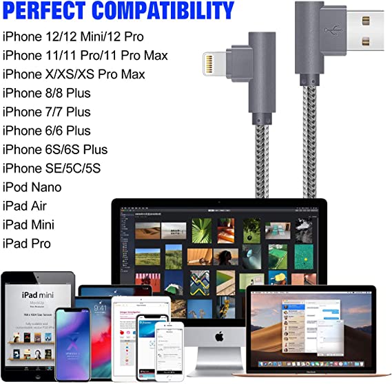 MFi Certified Lightning Cable iPhone Charger