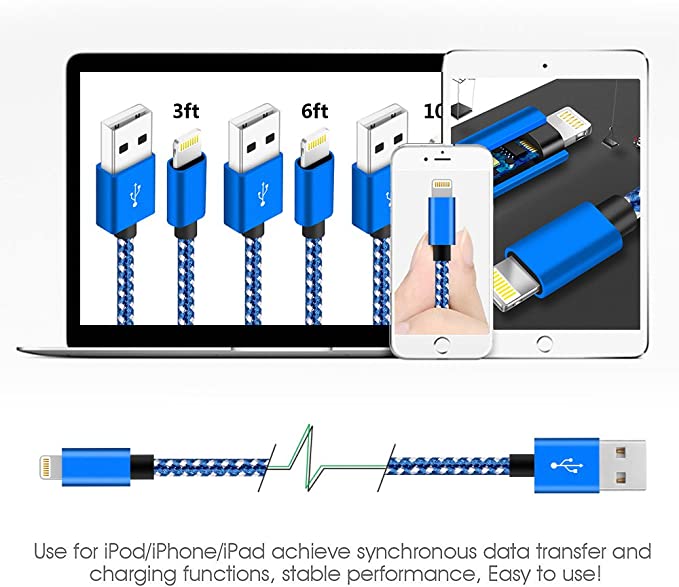 Charging Cable MFi Certified USB Lightning Cable