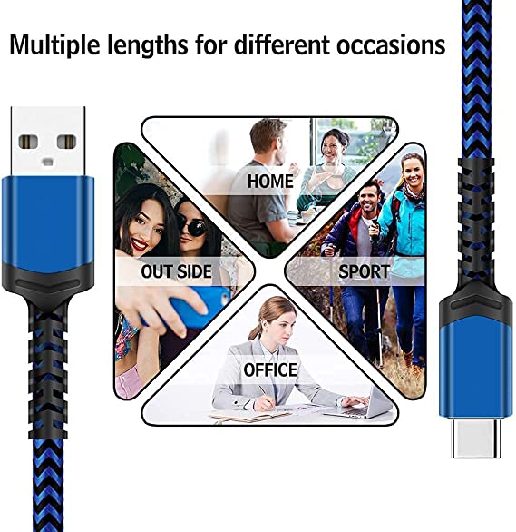 USB Type C Cable USB C Cable Fast Charger Charging