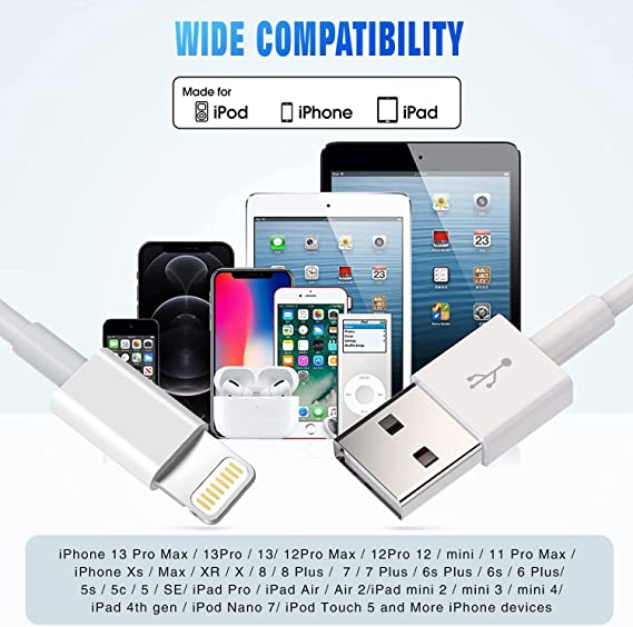 USB A Charging Cable for iPhone