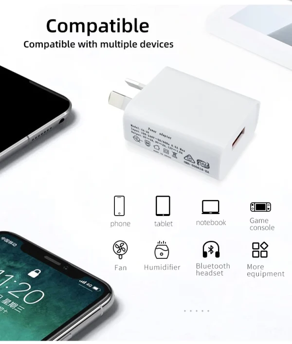 AU plug 20W Power Adapter 6