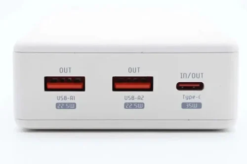 Three bi-directional connector ports