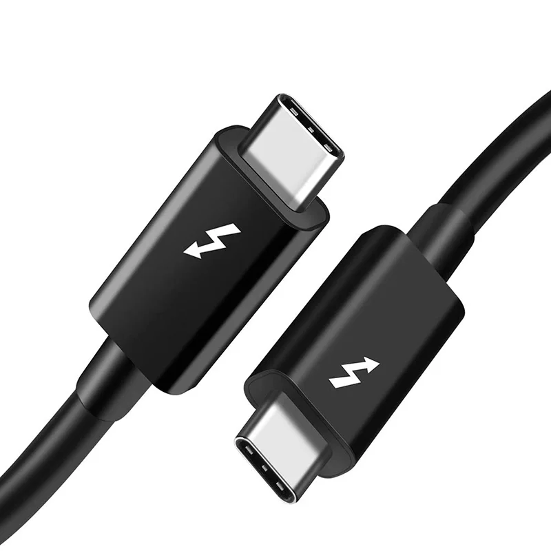 2M Thunderbolt Cable PD100W for Dual 4K Monitors