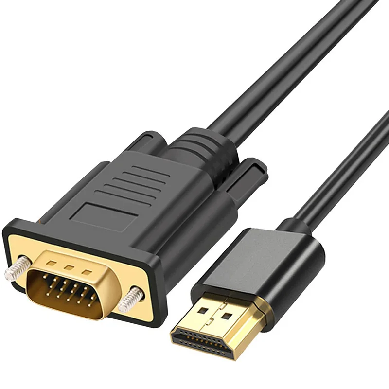 6.6 FT HDMI to VGA Male to Male Adapter Cable