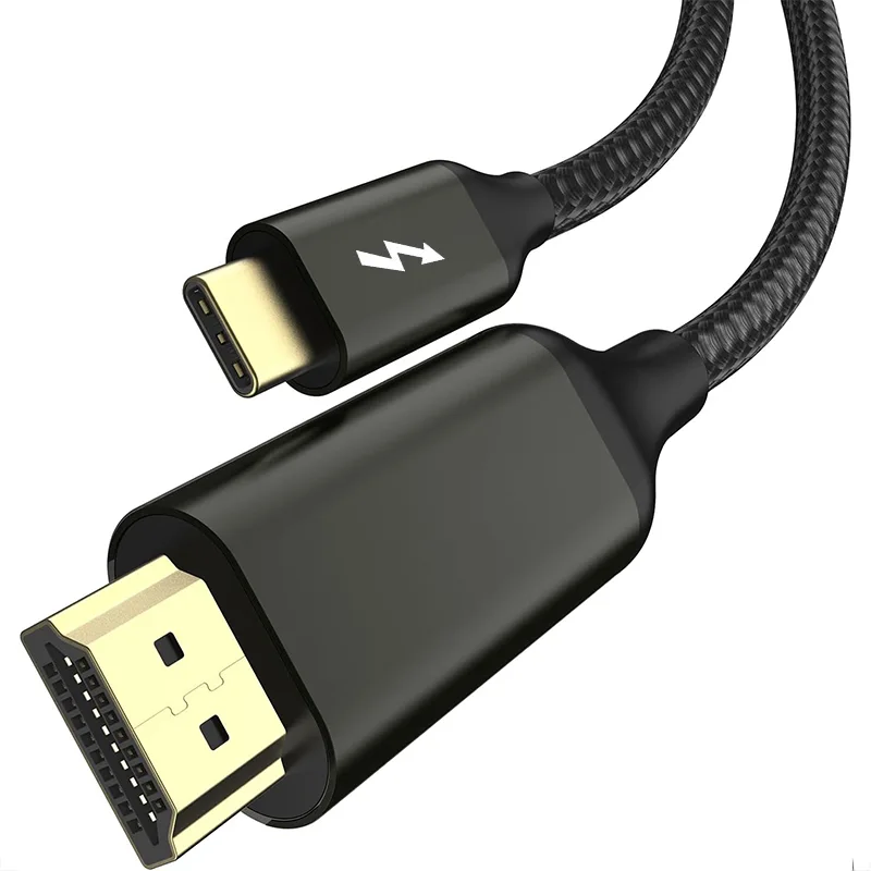 Thunderbolt to HDMI braided conversion cable