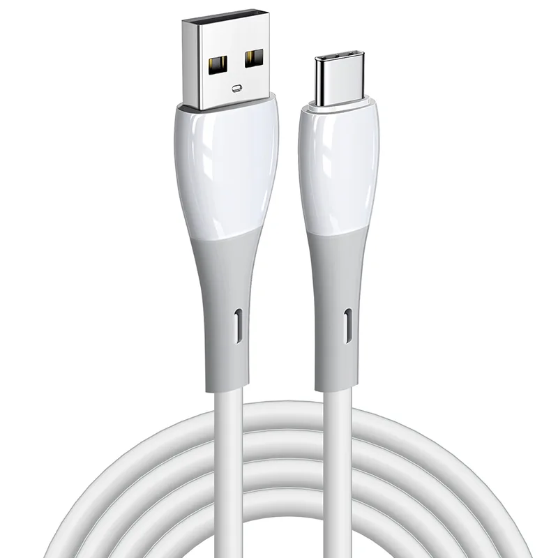 Waterdrop Silicone Port USB A to C 3A 15V Cable 10 Gdps