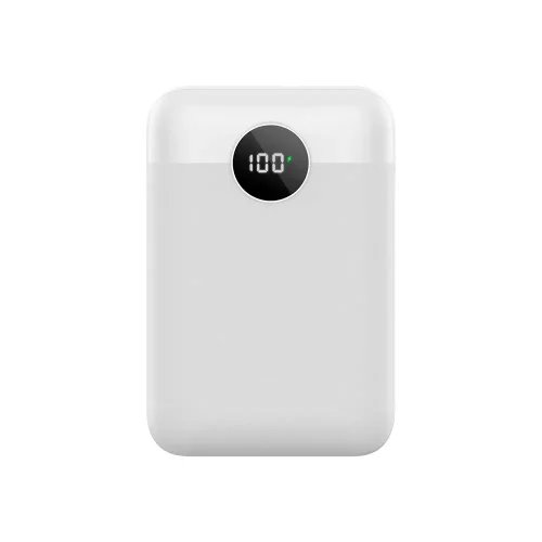 Small digital display 10000 mAh mobile phone power bank 12