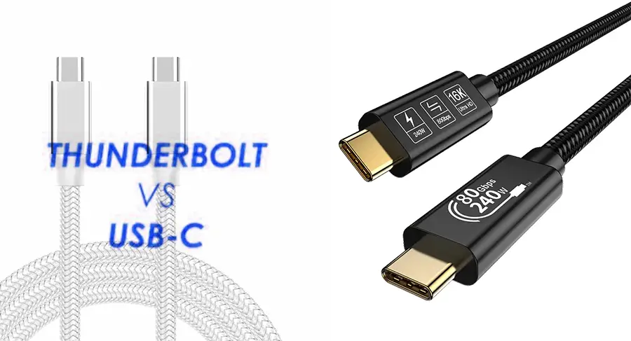 USB C vs Thunderbolt