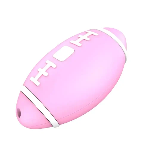 Rugby Design Mini Waterproof Long Distance Global Position Personal GPS Tracker Without Sim Card Find My Tag Pink