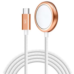 APPHONE USB Type-C Nylon-Braided Charging Cable with Integrated Magnetic Module